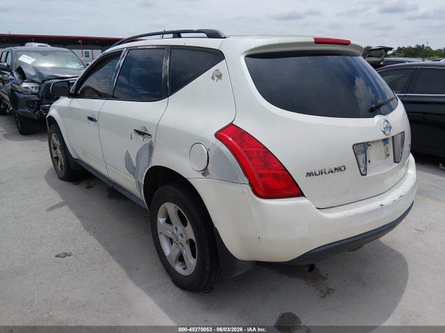 Продаж на аукціоні авто 2005 Nissan Murano Sl, vin: JN8AZ08T95W305465, номер лоту: 45270053