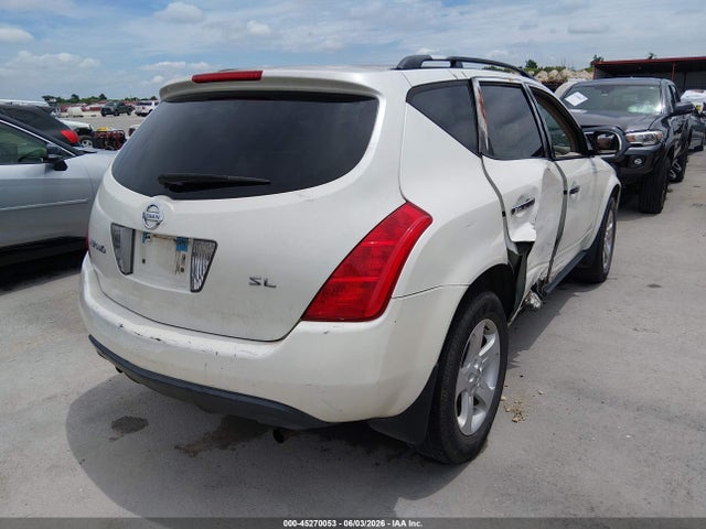 Продаж на аукціоні авто 2005 Nissan Murano Sl, vin: JN8AZ08T95W305465, номер лоту: 45270053