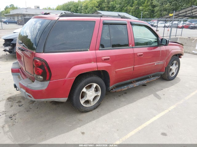 Aukcja sprzedaży 2004 Chevrolet Trailblazer Lt, vin: 1GNDT13SX42109451, numer aukcji: 45270081