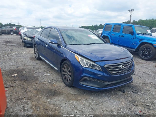 2017 Hyundai Sonata Limited მანქანა იყიდება აუქციონზე, vin: 5NPE34AF7HH546767, აუქციონის ნომერი: 45270095