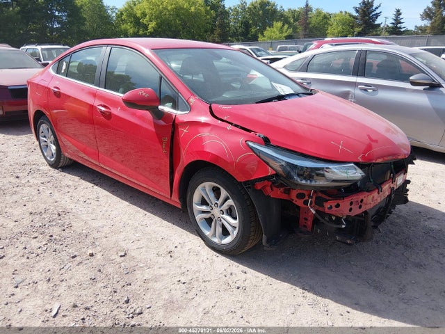 Aukcja sprzedaży 2019 Chevrolet Cruze Lt, vin: 1G1BE5SM9K7115903, numer aukcji: 45270131
