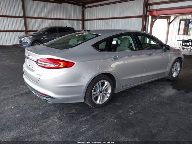 3FA6P0UUXJR258083 Ford Fusion Hybrid S