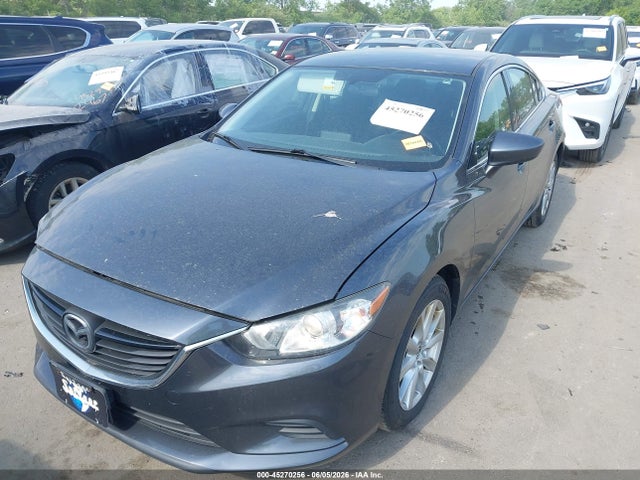 45270256 :رقم المزاد ، JM1GJ1U55G1433356 vin ، 2016 Mazda Mazda6 I Sport مزاد بيع