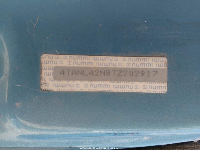 Aukcja sprzedaży 1996 Toyota Tacoma, vin: 4TANL42N8TZ202917, numer aukcji: 45270259