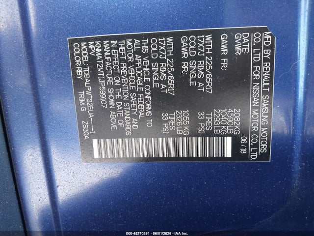 Nissan ROGUE S 2018 KNMAT2MT1JP599107 Image 9