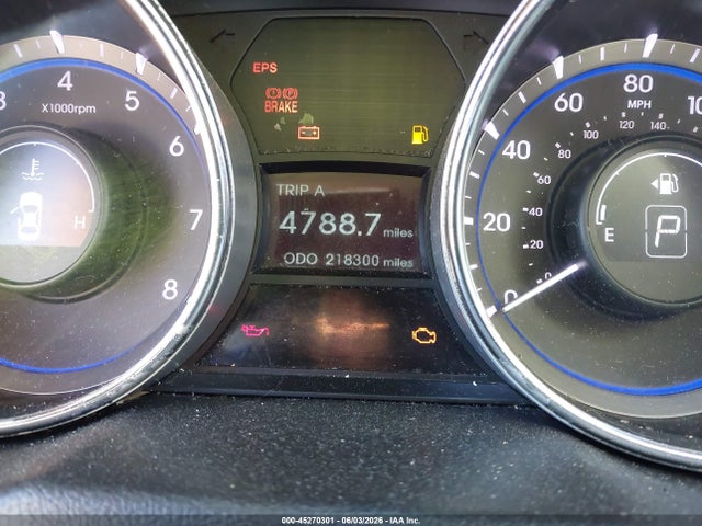 2011 Hyundai Sonata Gls მანქანა იყიდება აუქციონზე, vin: 5NPEB4AC1BH061394, აუქციონის ნომერი: 45270301