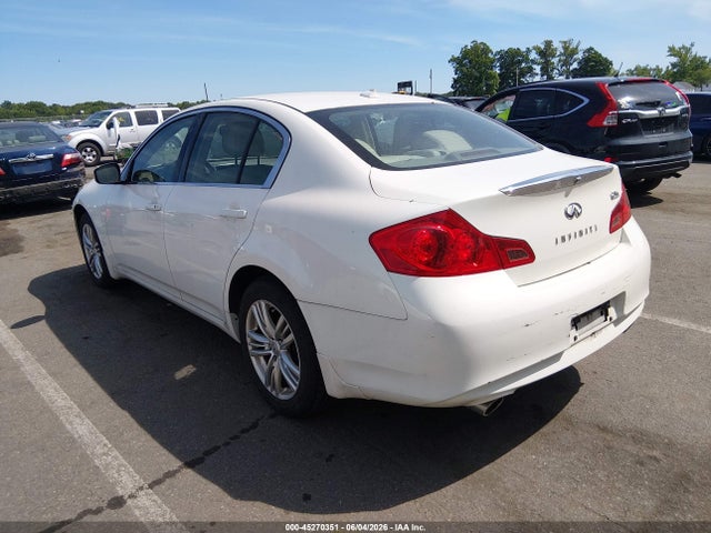 Aukcja sprzedaży 2011 Infiniti G25x, vin: JN1DV6AR7BM653846, numer aukcji: 45270351