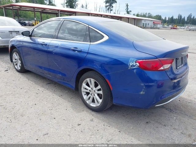 45270429 :رقم المزاد ، 1C3CCCAB7GN113418 vin ، 2016 Chrysler 200 Limited مزاد بيع