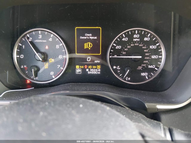 45270561 :رقم المزاد ، 4S4WMAPD6S3407895 vin ، 2025 Subaru Ascent Limited 7-passenger مزاد بيع