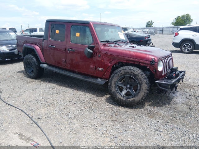 Продаж на аукціоні авто 2021 Jeep Gladiator Overland 4x4, vin: 1C6HJTFG6ML539109, номер лоту: 45270572