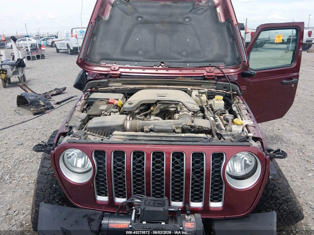 Продаж на аукціоні авто 2021 Jeep Gladiator Overland 4x4, vin: 1C6HJTFG6ML539109, номер лоту: 45270572