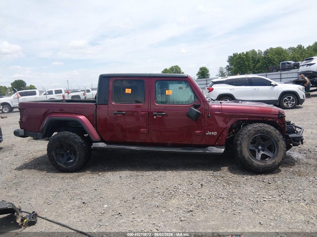 Продаж на аукціоні авто 2021 Jeep Gladiator Overland 4x4, vin: 1C6HJTFG6ML539109, номер лоту: 45270572