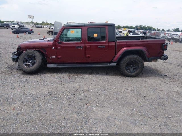 Продаж на аукціоні авто 2021 Jeep Gladiator Overland 4x4, vin: 1C6HJTFG6ML539109, номер лоту: 45270572
