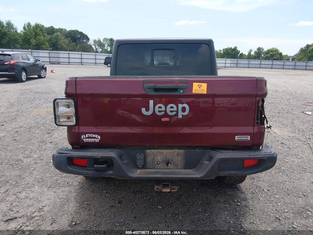 Продаж на аукціоні авто 2021 Jeep Gladiator Overland 4x4, vin: 1C6HJTFG6ML539109, номер лоту: 45270572