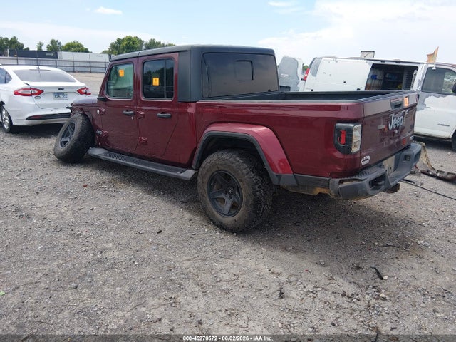 Продаж на аукціоні авто 2021 Jeep Gladiator Overland 4x4, vin: 1C6HJTFG6ML539109, номер лоту: 45270572