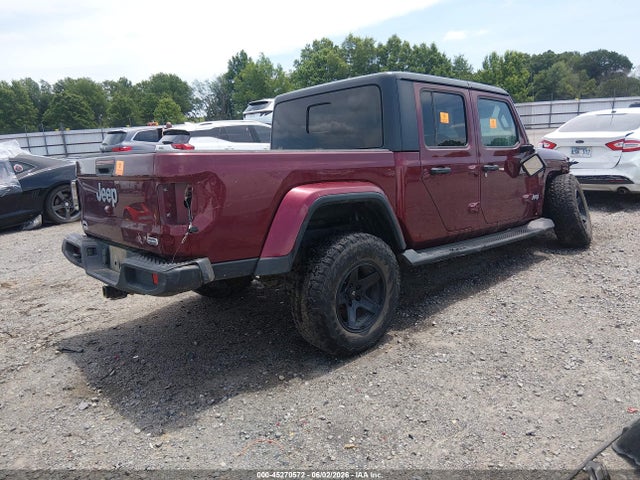 Продаж на аукціоні авто 2021 Jeep Gladiator Overland 4x4, vin: 1C6HJTFG6ML539109, номер лоту: 45270572
