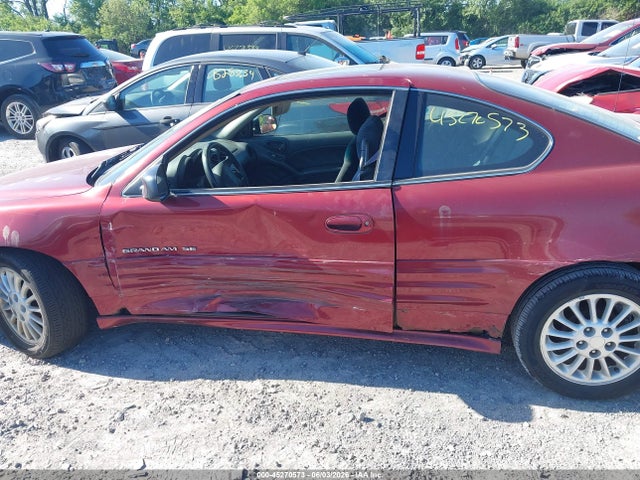 2001 Pontiac Grand Am Se1 მანქანა იყიდება აუქციონზე, vin: 1G2NF12TX1M554596, აუქციონის ნომერი: 45270573