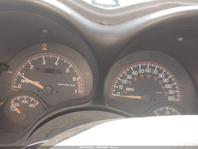 2001 Pontiac Grand Am Se1 მანქანა იყიდება აუქციონზე, vin: 1G2NF12TX1M554596, აუქციონის ნომერი: 45270573
