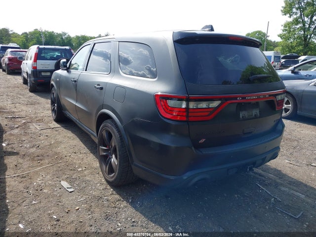 2018 Dodge Durango Srt Awd მანქანა იყიდება აუქციონზე, vin: 1C4SDJGJ9JC172786, აუქციონის ნომერი: 45270704