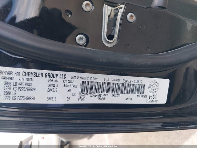 Продажа на аукционе авто 2014 Ram 1500 Sport, vin: 1C6RR7MT5ES324848, номер лота: 45270825