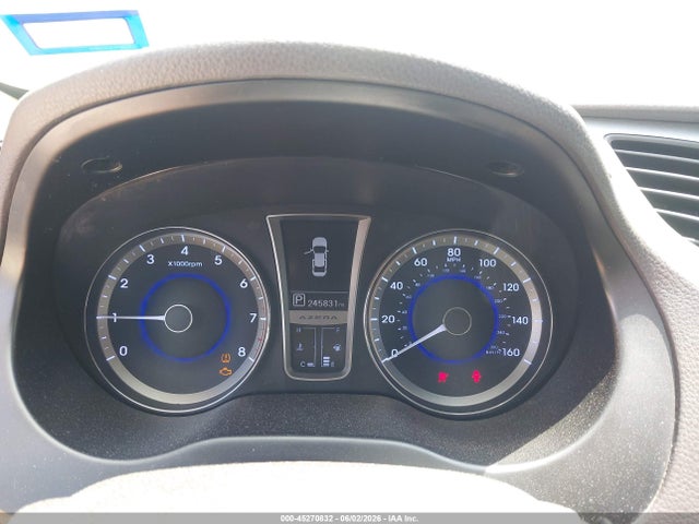 Продажа на аукционе авто 2013 Hyundai Azera, vin: KMHFH4JG5DA313840, номер лота: 45270832