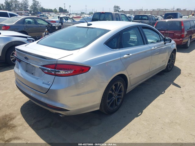 Ford Fusion Hybrid Se 2018 3FA6P0LU7JR281175 Image 4
