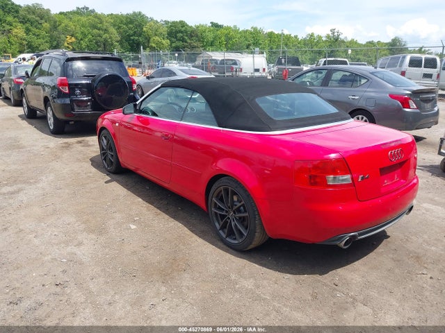 Aukcja sprzedaży 2005 Audi S4, vin: WUARL48H75K902188, numer aukcji: 45270869