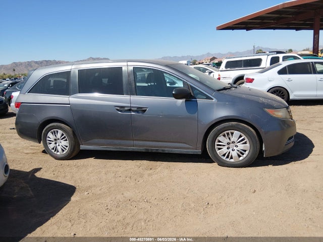 Aukcja sprzedaży 2014 Honda Odyssey Lx, vin: 5FNRL5H2XEB022372, numer aukcji: 45270891