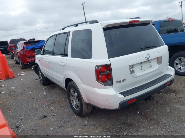 2006 Honda Pilot Ex-l მანქანა იყიდება აუქციონზე, vin: 5FNYF28596B052217, აუქციონის ნომერი: 45270947