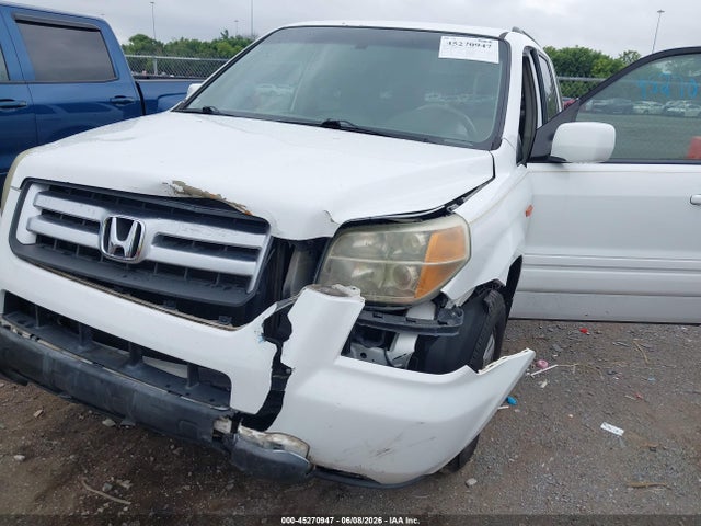 2006 Honda Pilot Ex-l მანქანა იყიდება აუქციონზე, vin: 5FNYF28596B052217, აუქციონის ნომერი: 45270947