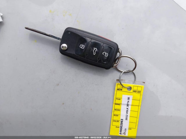 Aukcja sprzedaży 2012 Volkswagen Jetta 2.5l Se, vin: 3VWDP7AJ4CM110951, numer aukcji: 45270948