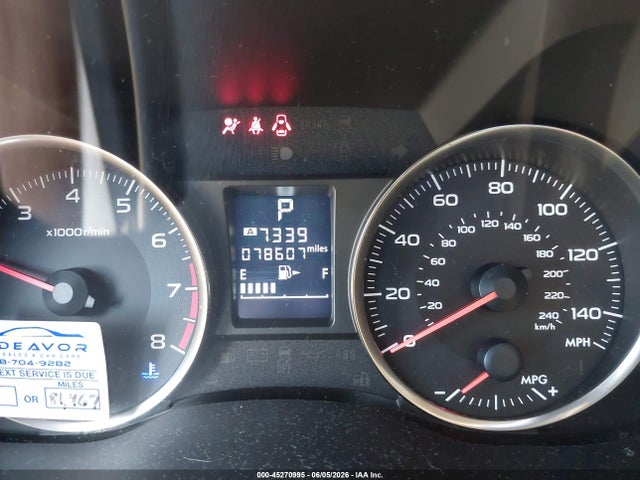 2015 Subaru Xv Crosstrek 2.0i Premium მანქანა იყიდება აუქციონზე, vin: JF2GPACC8F8233478, აუქციონის ნომერი: 45270995