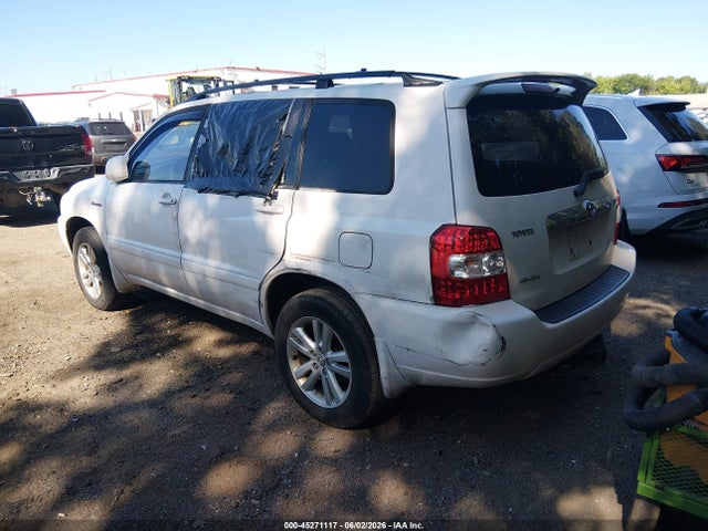 45271117 :رقم المزاد ، JTEEW21A760002372 vin ، 2006 Toyota Highlander Hybrid Limited V6 مزاد بيع