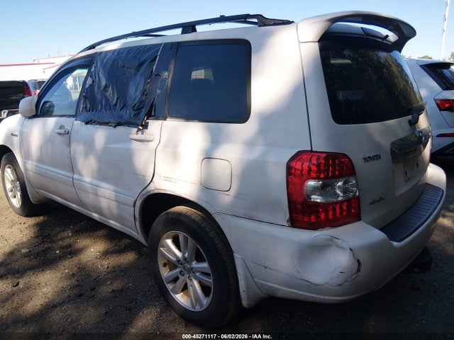 45271117 :رقم المزاد ، JTEEW21A760002372 vin ، 2006 Toyota Highlander Hybrid Limited V6 مزاد بيع