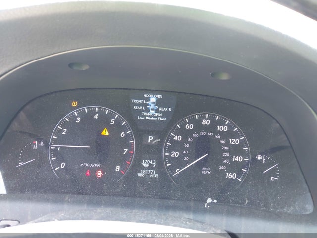 Aukcja sprzedaży 2010 Lexus Ls 460, vin: JTHBL5EF7A5092978, numer aukcji: 45271169