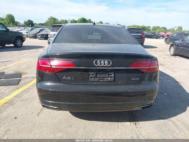 2017 Audi A8 L 3.0t მანქანა იყიდება აუქციონზე, vin: WAU44AFD7HN012762, აუქციონის ნომერი: 45271230
