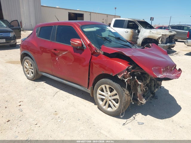 2015 Nissan Juke Sl მანქანა იყიდება აუქციონზე, vin: JN8AF5MR2FT509821, აუქციონის ნომერი: 45271359