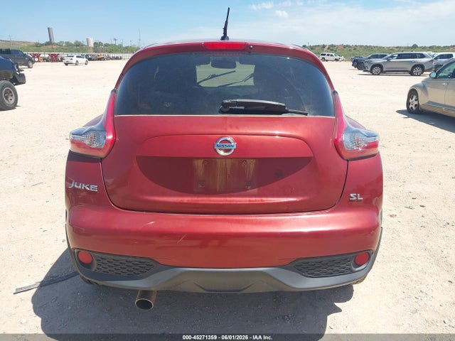 Продажа на аукционе авто 2015 Nissan Juke Sl, vin: JN8AF5MR2FT509821, номер лота: 45271359