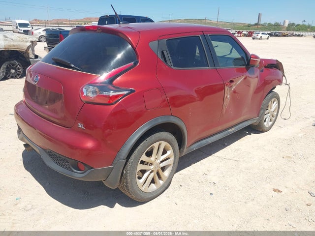 Продажа на аукционе авто 2015 Nissan Juke Sl, vin: JN8AF5MR2FT509821, номер лота: 45271359