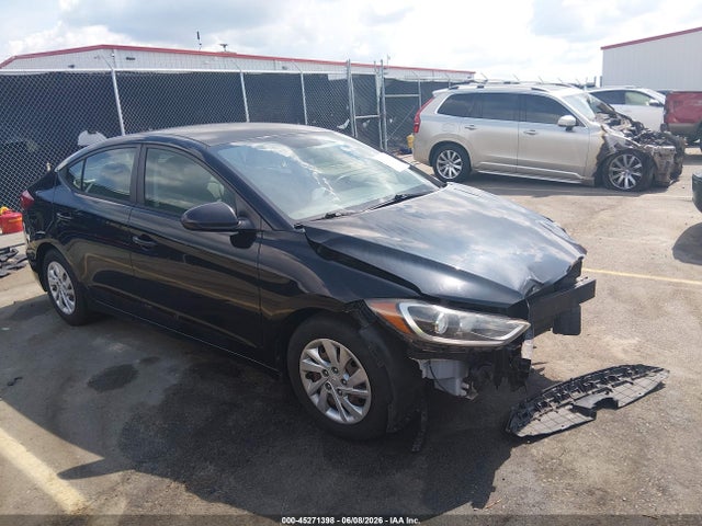 2017 Hyundai Elantra Se მანქანა იყიდება აუქციონზე, vin: KMHD74LF3HU115714, აუქციონის ნომერი: 45271398