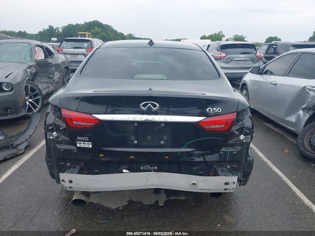 2018 Infiniti Q50 2.0t Pure მანქანა იყიდება აუქციონზე, vin: JN1CV7AR9JM280356, აუქციონის ნომერი: 45271416