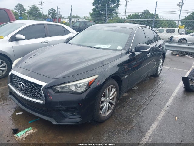 2018 Infiniti Q50 2.0t Pure მანქანა იყიდება აუქციონზე, vin: JN1CV7AR9JM280356, აუქციონის ნომერი: 45271416