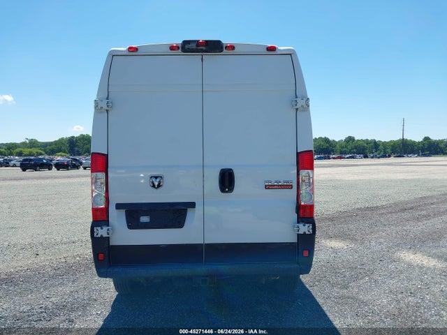 45271446 :رقم المزاد ، 3C6LRVCG2ME566383 vin ، 2021 Ram Promaster 2500 High Roof 136 Wb مزاد بيع