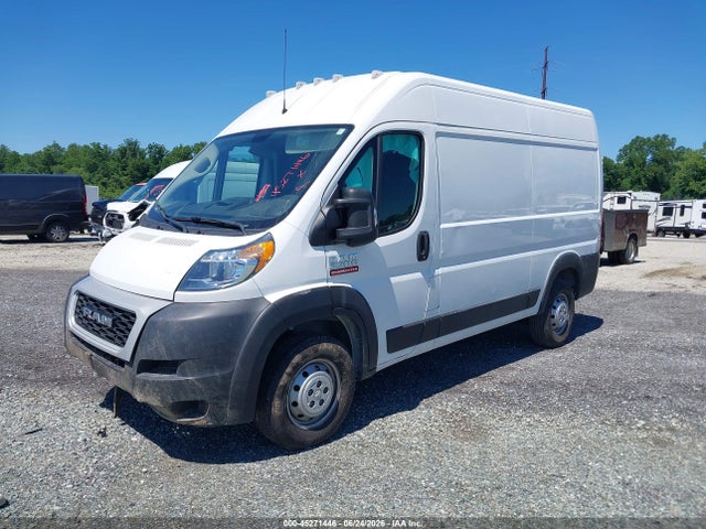 45271446 :رقم المزاد ، 3C6LRVCG2ME566383 vin ، 2021 Ram Promaster 2500 High Roof 136 Wb مزاد بيع