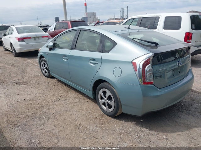 Продаж на аукціоні авто 2015 Toyota Prius Three, vin: JTDKN3DU4F1902761, номер лоту: 45271501