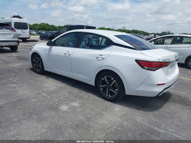 45271513 :رقم المزاد ، 3N1AB8CV5SY341314 vin ، 2025 Nissan Sentra Sv مزاد بيع