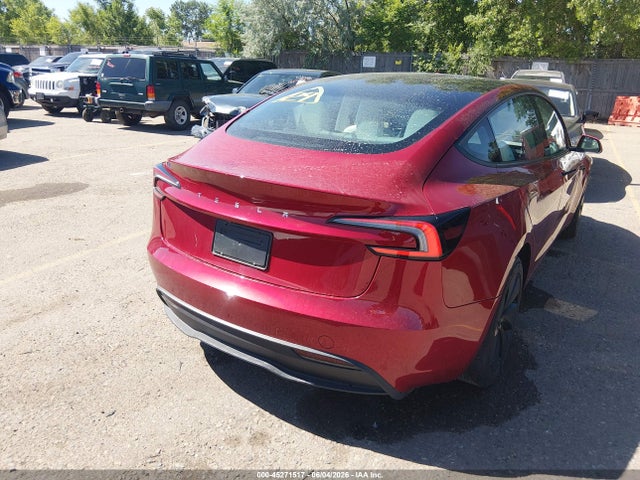 Продажа на аукционе авто 2025 Tesla Model 3 Long Range Rear-wheel Drive/standard Rear-wheel Drive, vin: 5YJ3E1EAXSF030407, номер лота: 45271517