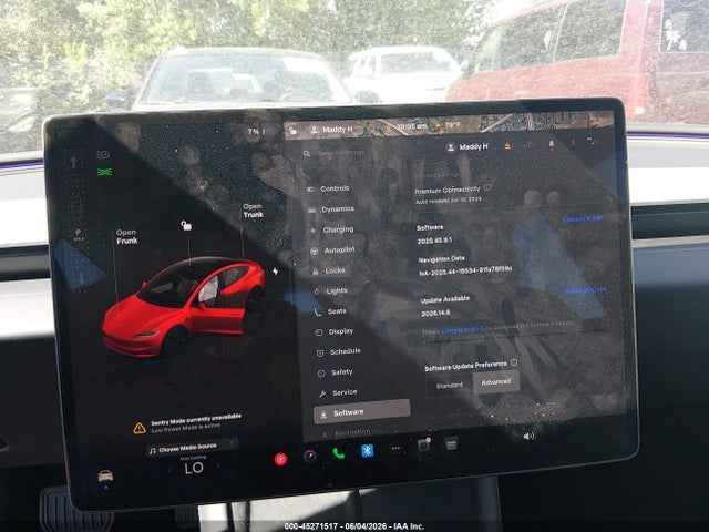 Продажа на аукционе авто 2025 Tesla Model 3 Long Range Rear-wheel Drive/standard Rear-wheel Drive, vin: 5YJ3E1EAXSF030407, номер лота: 45271517