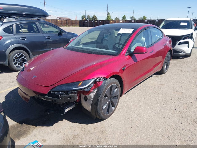 Продажа на аукционе авто 2025 Tesla Model 3 Long Range Rear-wheel Drive/standard Rear-wheel Drive, vin: 5YJ3E1EAXSF030407, номер лота: 45271517