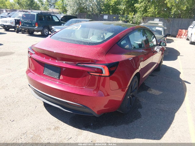 Продажа на аукционе авто 2025 Tesla Model 3 Long Range Rear-wheel Drive/standard Rear-wheel Drive, vin: 5YJ3E1EAXSF030407, номер лота: 45271517